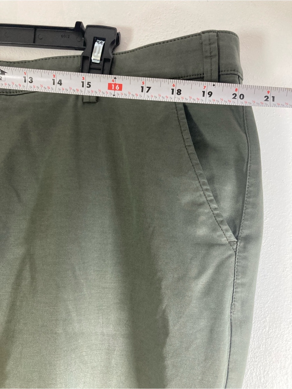 Williams & Kent Mansfield Relaxed Fit Pants Twill Olive Green Size 42 Casual - Picture 5 of 13